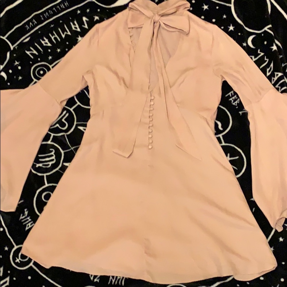 Honey punch pink dress